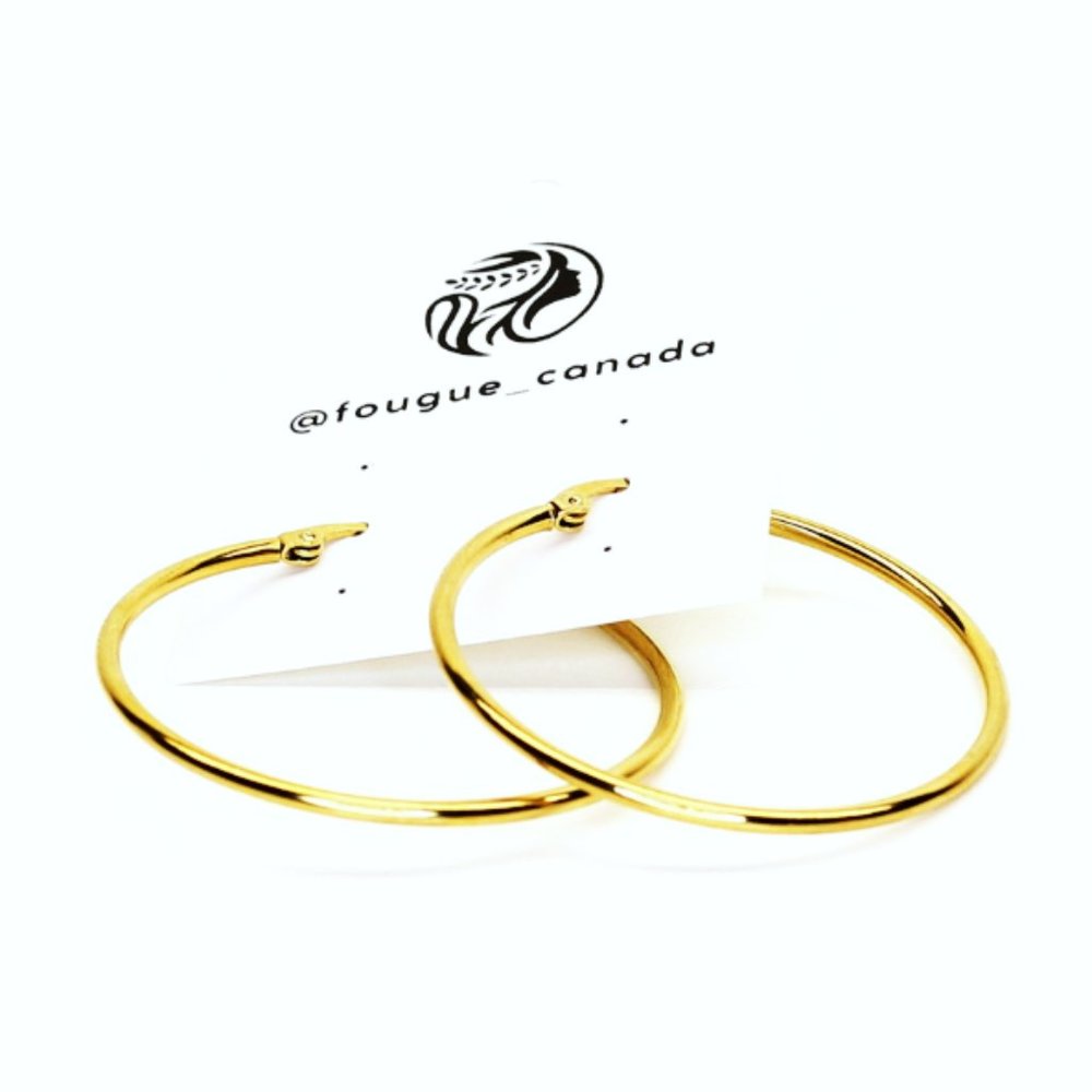 Earrings / 100% high-quality stainless steel / hypoallergenic